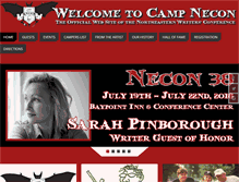 Tablet Screenshot of campnecon.com